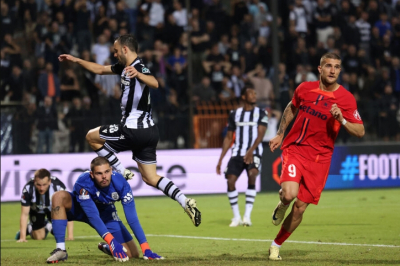 ПАОК потерпел поражение от &quot;Стяуа&quot; дома в Лиге Европы: Чалов не сыграл, Оздоев не помог